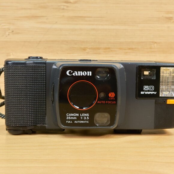 Canon Snappy 50 Film Point and Shoot Camera, Made in Taiwan - Picture 1 of 8